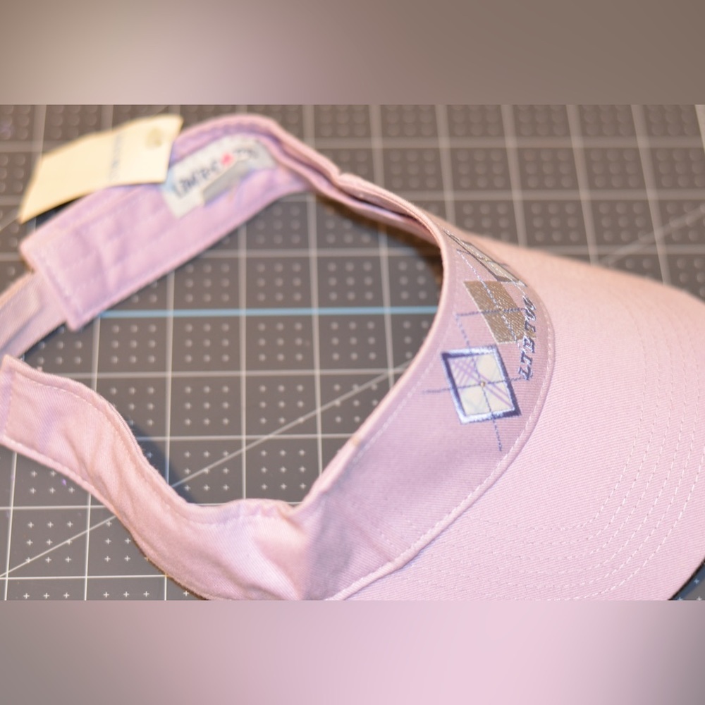 Limited Too Women’s Vintage Y2K Preppy Visor Adjustable 100% Cotton NWOT - Picture 4 of 7